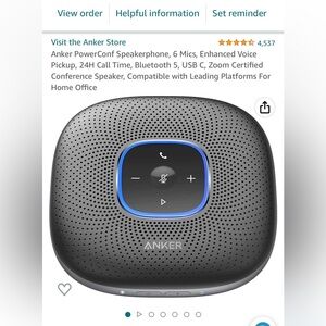 Anker Power Conference Bluetooth Speakerphone